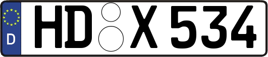 HD-X534