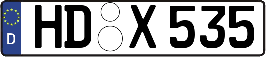 HD-X535