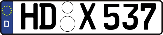 HD-X537