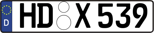 HD-X539