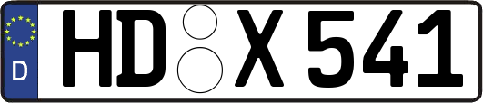HD-X541