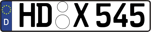 HD-X545