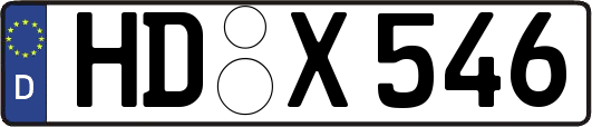 HD-X546