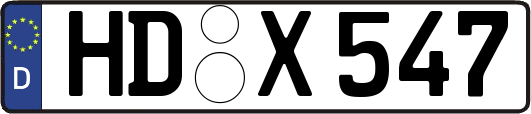 HD-X547