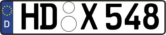 HD-X548