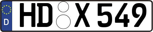 HD-X549