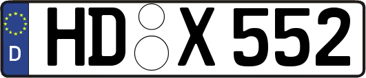 HD-X552