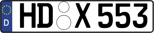 HD-X553
