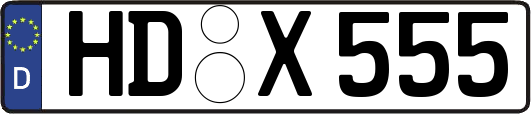 HD-X555