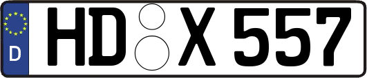 HD-X557