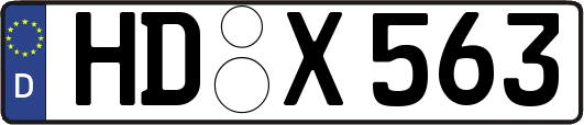 HD-X563