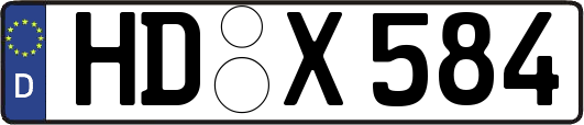 HD-X584