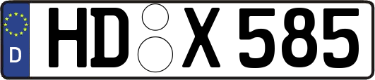 HD-X585