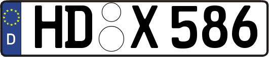 HD-X586