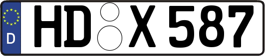 HD-X587