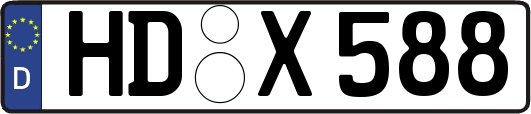 HD-X588