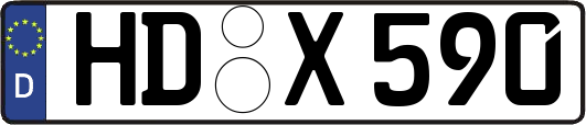 HD-X590