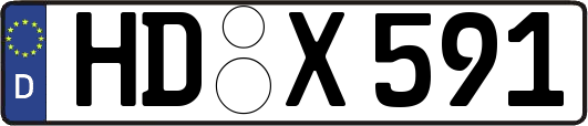 HD-X591