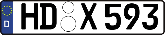 HD-X593