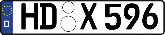HD-X596