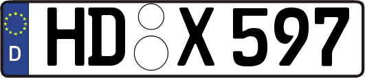 HD-X597