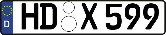 HD-X599