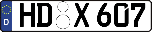 HD-X607