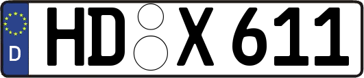 HD-X611