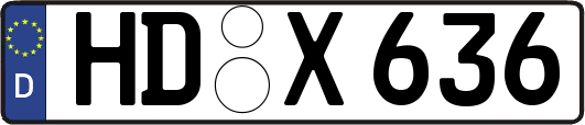 HD-X636