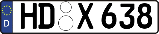 HD-X638