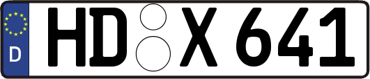 HD-X641