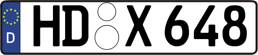 HD-X648