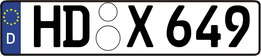 HD-X649
