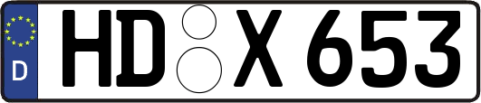 HD-X653