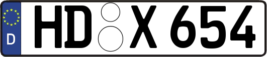 HD-X654