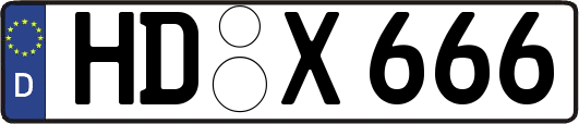 HD-X666