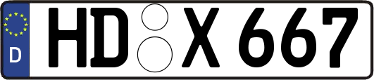 HD-X667