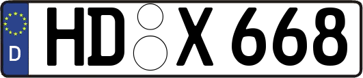HD-X668