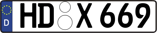 HD-X669