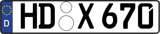 HD-X670