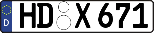 HD-X671