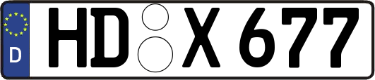 HD-X677