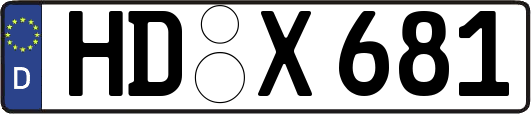 HD-X681