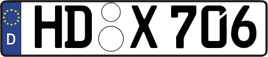 HD-X706