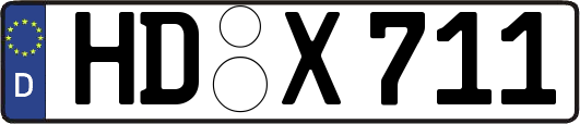 HD-X711