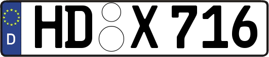 HD-X716