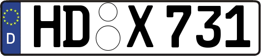 HD-X731