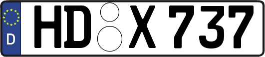 HD-X737
