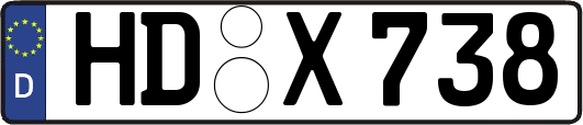 HD-X738