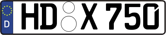 HD-X750